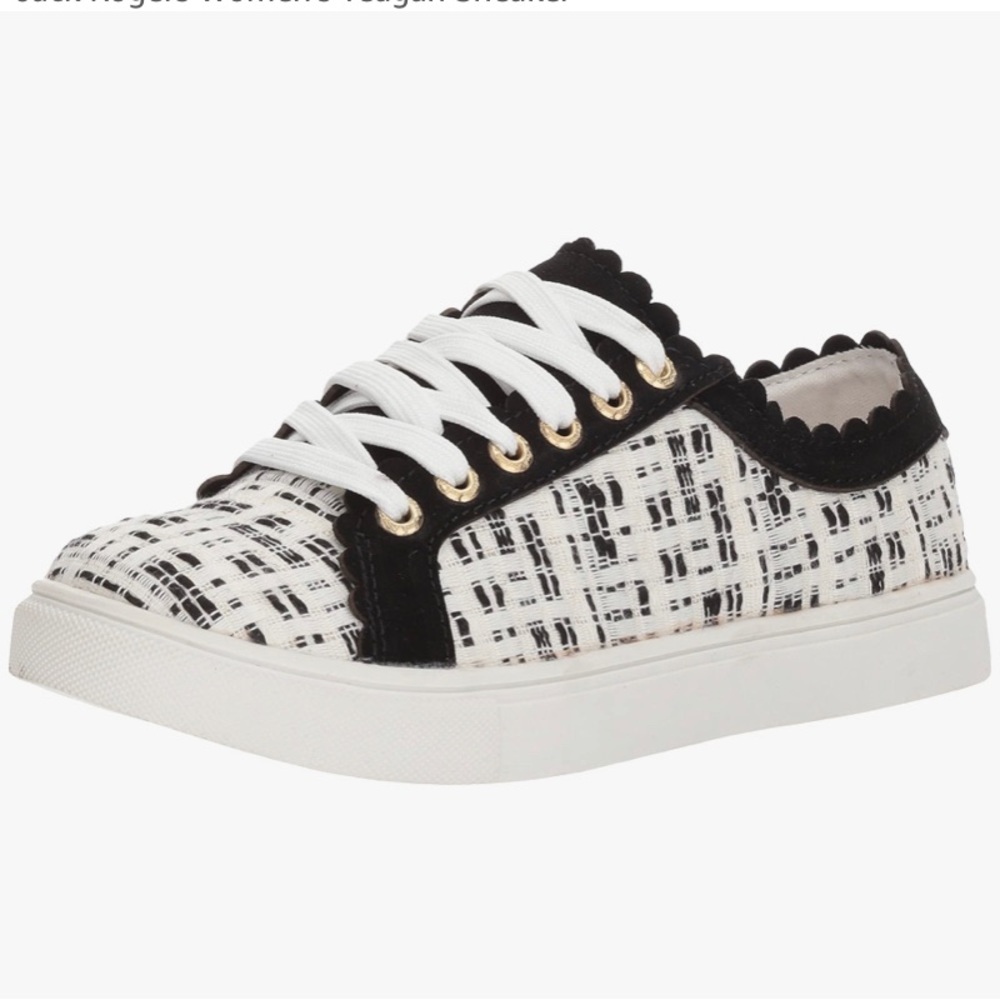 Jack Rogers Teagan Sneakers Black and White